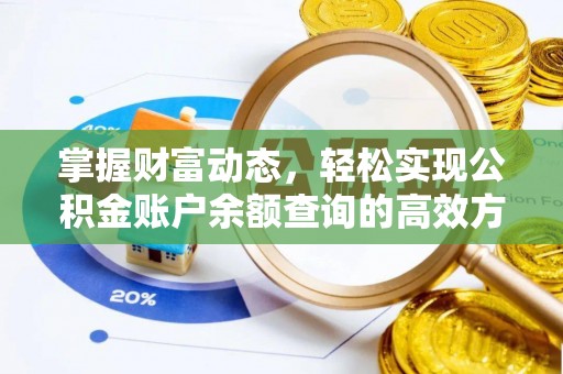 抚顺掌握财富动态，轻松实现公积金账户余额查询的高效方法