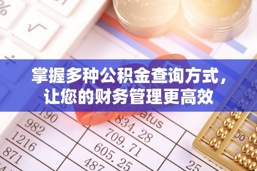 抚顺掌握多种公积金查询方式，让您的财务管理更高效