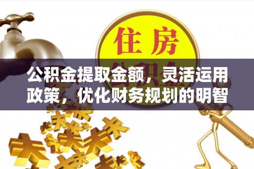 抚顺公积金提取金额，灵活运用政策，优化财务规划的明智选择