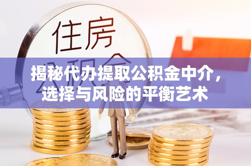 抚顺揭秘代办提取公积金中介，选择与风险的平衡艺术