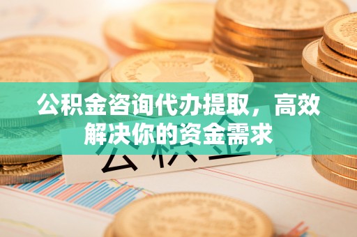 抚顺公积金咨询代办提取，高效解决你的资金需求