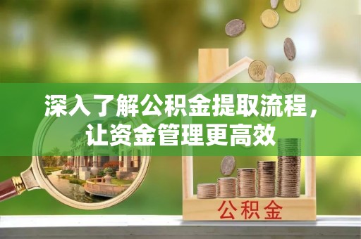 抚顺深入了解公积金提取流程，让资金管理更高效
