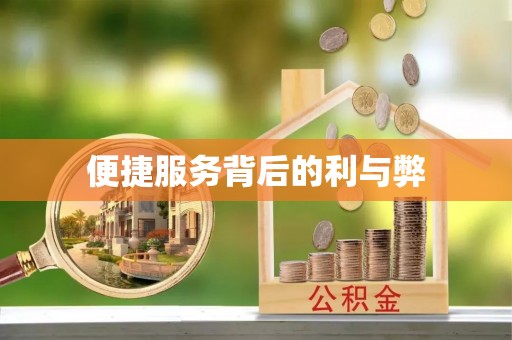 抚顺便捷服务背后的利与弊